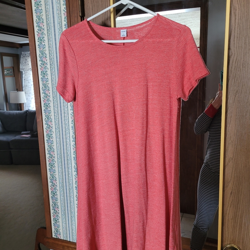 New, Old Navy, Peach color, Summe/Spring/Flowy Dress, Size Small